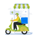 پیش‌نمایش فایل courier-delivering-package-11574115 از پک تحویل خرید