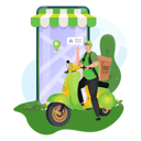 پیش‌نمایش فایل courier-ready-to-deliver-package-3897223 از پک تحویل خرید