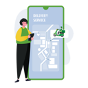 پیش‌نمایش فایل delivery-tracking-service-5392726 از پک تحویل خرید