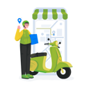 پیش‌نمایش فایل driver-arrived-on-location-11574113 از پک تحویل خرید