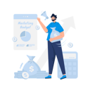 پیش‌نمایش فایل marketing-budget-plan-7463272 از پک استراتژی تیم بازاریابی