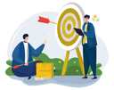 پیش‌نمایش فایل marketing-team-setting-sales-target-3939192 از پک استراتژی تیم بازاریابی