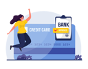پیش‌نمایش فایل woman-got-approval-for-credit-card-application-3943345 از پک تصاویر بانکداری مالی