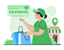 پیش‌نمایش فایل add-to-favorite-shop-4004039 از پک تبلیغات بازاریابی تجارت الکترونیک