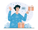 پیش‌نمایش فایل buy-one-get-one-free-offer-4008303 از پک خرید آفلاین