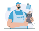 پیش‌نمایش فایل print-out-shopping-transaction-4008308 از پک خرید آفلاین