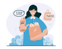 پیش‌نمایش فایل stop-using-shopping-plastic-4008302 از پک خرید آفلاین