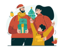 پیش‌نمایش فایل happy-family-celebrating-christmas-4019433 از پک لذت بردن از روز کریسمس