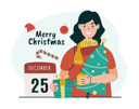 پیش‌نمایش فایل lets-decorate-for-christmas-4019430 از پک لذت بردن از روز کریسمس