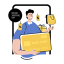 پیش‌نمایش فایل online-shopping-payment-4036565 از پک تبلیغات فصل خرید