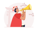 پیش‌نمایش فایل male-supporters-blowing-trumpets-4065916 از پک رویدادهای بازی های المپیک