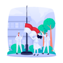 پیش‌نمایش فایل flag-raising-ceremony-9299660 از پک روز استقلال اندونزی