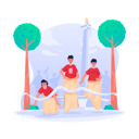 پیش‌نمایش فایل sack-race-competition-9299657 از پک روز استقلال اندونزی