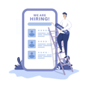 پیش‌نمایش فایل a-man-puts-up-join-us-board-for-hiring-4223353 از پک استخدام شغلی