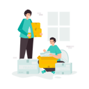 پیش‌نمایش فایل family-moving-to-new-house-6580525 از پک آماده سازی برای اسباب کشی