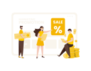 پیش‌نمایش فایل marketing-team-with-promotion-strategy-4415106 از پک بازاریابی دیجیتال سئو