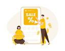 پیش‌نمایش فایل online-sale-announcement-4415107 از پک بازاریابی دیجیتال سئو