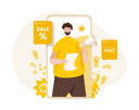 پیش‌نمایش فایل sale-advertisement-using-social-media-post-4415109 از پک بازاریابی دیجیتال سئو