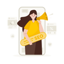 پیش‌نمایش فایل seo-digital-marketing-on-social-media-6432434 از پک بازاریابی دیجیتال سئو