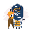 پیش‌نمایش فایل 70-off-black-friday-sale-4613889 از پک حراج خرید جمعه سیاه