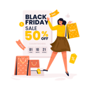 پیش‌نمایش فایل black-friday-shopping-big-sale-10279437 از پک حراج خرید جمعه سیاه