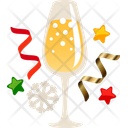 پیش‌نمایش فایل champagne-2996113 از پک ایموجی های کریسمس