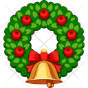 پیش‌نمایش فایل wreath-2996118 از پک ایموجی های کریسمس