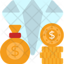 پیش‌نمایش فایل diamond-coins-12698617 از پک سئو و بازاریابی