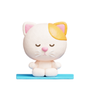 پیش‌نمایش فایل cute-cat-doing-meditation-12498063 از پک گربه بامزه