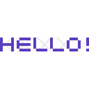 پیش‌نمایش فایل hello-8629659 از پک رابط کاربری رترو