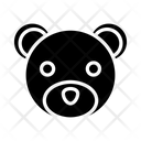 پیش‌نمایش فایل bear-face-6353004 از پک سر حیوان