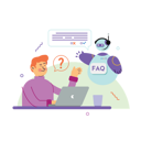 پیش‌نمایش فایل ai-in-customer-service-9504705 از پک هوش مصنوعی