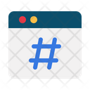 پیش‌نمایش فایل hastag-8169134 از پک رابط