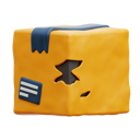 پیش‌نمایش فایل broken-package-box-5168333 از پک خرید و تحویل