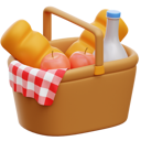 پیش‌نمایش فایل picnic-basket-5294212 از پک بهار و تابستان