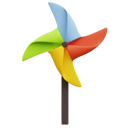 پیش‌نمایش فایل pinwheel-5294215 از پک بهار و تابستان