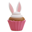 پیش‌نمایش فایل bunny-cupcake-5463314 از پک روز عید پاک
