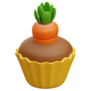 پیش‌نمایش فایل carrot-cupcake-5463343 از پک روز عید پاک