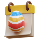 پیش‌نمایش فایل easter-day-calendar-5463332 از پک روز عید پاک
