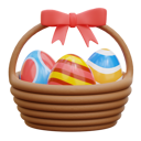 پیش‌نمایش فایل easter-eggs-basket-5463302 از پک روز عید پاک