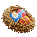پیش‌نمایش فایل easter-eggs-on-bird-nest-5463333 از پک روز عید پاک