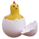 پیش‌نمایش فایل hatching-chicken-egg-5463334 از پک روز عید پاک