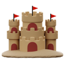 پیش‌نمایش فایل sand-castle-5694783 از پک تعطیلات