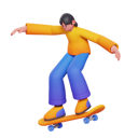 پیش‌نمایش فایل girl-doing-skateboarding-5565570 از پک فعالیت روزانه