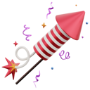 پیش‌نمایش فایل firecracker-6893230 از پک مهمانی سال نو