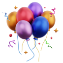 پیش‌نمایش فایل party-balloons-6894948 از پک مهمانی سال نو