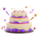 پیش‌نمایش فایل party-cake-6892635 از پک مهمانی سال نو