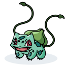 پیش‌نمایش فایل bulbasaur-pokemon-fushigidane-bulb-dinosaur-poison-grass از پک پوکمون