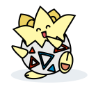 پیش‌نمایش فایل pokemon-egg-togepi-cartoon-video-game از پک پوکمون