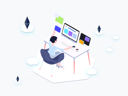 پیش‌نمایش فایل isometric-graphic-blockchain-data-1776154 از پک بلاکچین